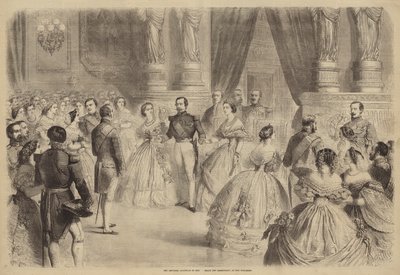 The Imperial Quadrille in the Salle des Marechaux, at the Tuileries by Gustave Janet